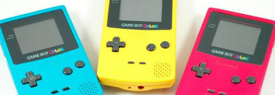 Gameboy Color speelgoed jaren 90
